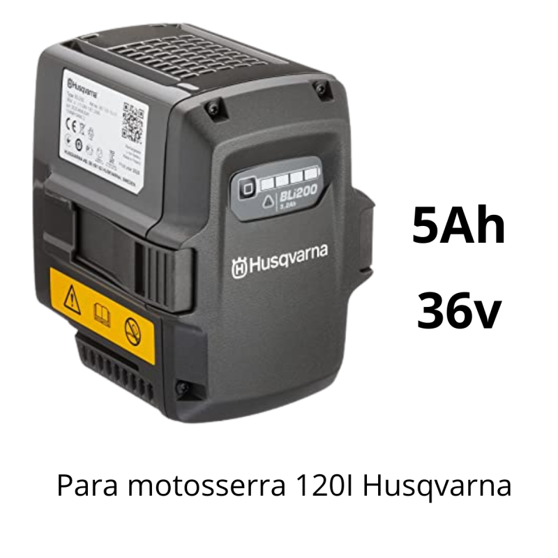 Bateria Bli200 36v 5.2 Ah Husqvarna Para Motosserra 120i