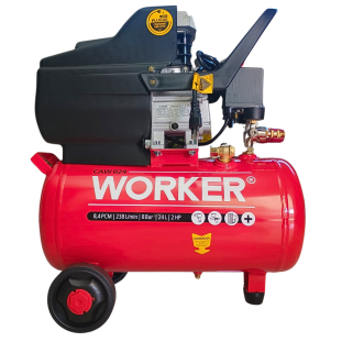 COMPRESSOR DE AR 24L 2HP 220V WORKER