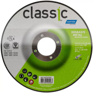 DISCO DESBASTE 7 X 1/4 X 7/8 BDA600 CLASSIC