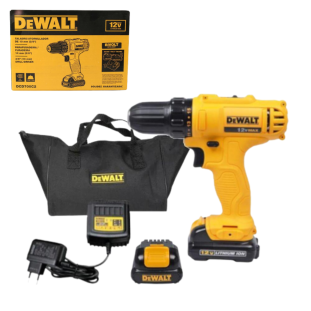 Furadeira Parafusadeira DCD700C2 Bateria Bivolt 12V Dewalt