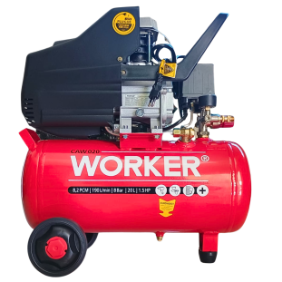 COMPRESSOR DE AR 20L 1,5HP 127V WORKER