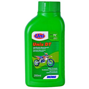 OLEO MOTOR 2 TEMPOS UNIX-DT 200ML INGRAX