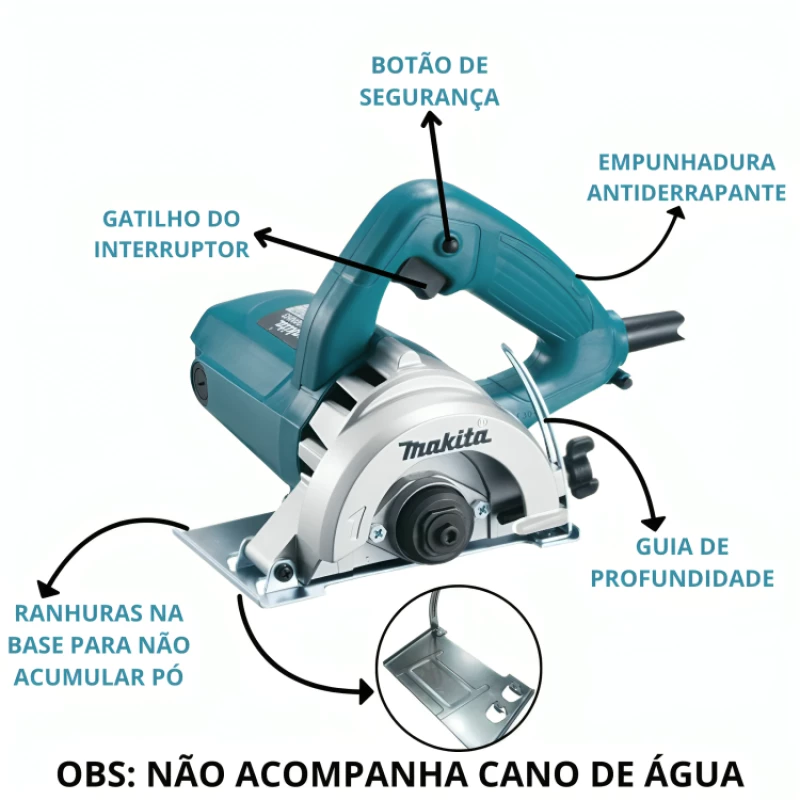SERRA MARMORE 4100NH3ZX2 1300W 127V MAKITA