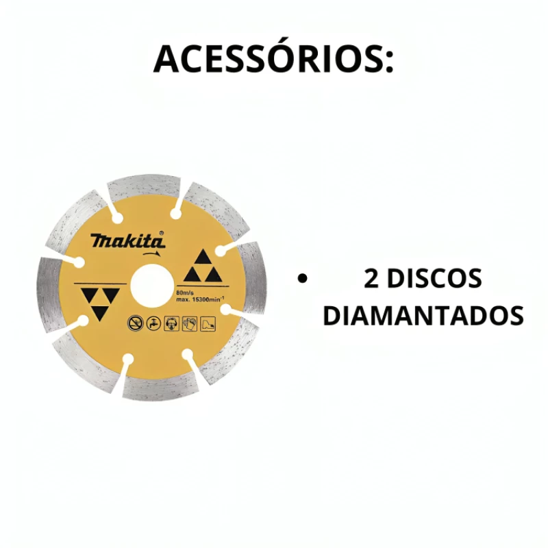 SERRA MARMORE 4100NH3ZX2 1300W 127V MAKITA