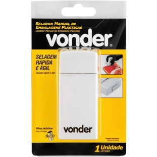 SELADOR MANUAL DE EMBALAGEM PLASTICA VONDER