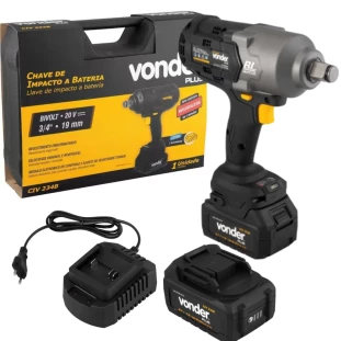 CHAVE DE IMPACTO A BATERIA 3/4 20V CIV234B BIVOLT VONDER PLUS