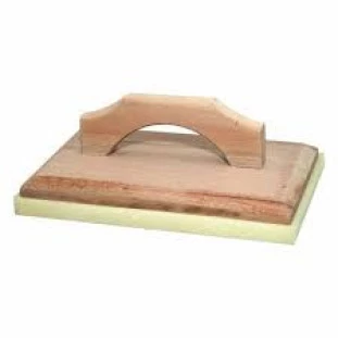Desempenadeira Madeira Com Espuma 26x15