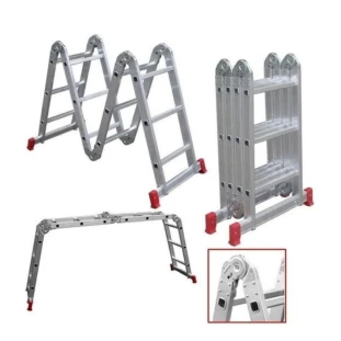 Escada Articulada 8 em 1 3x4 12 Degraus Worker