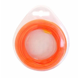 FIO DE NYLON P/ROCADEIRA (ROLO) 2,00MM X 15M REDONDO LARANJA SPIN