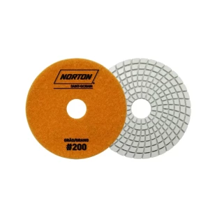 DISCO FLEX DIAMANTADO 100MM GR 200 LARANJA NORTON