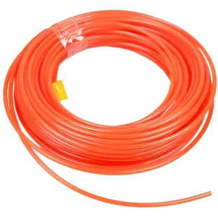 FIO DE NYLON P/ROCADEIRA 3,00MM REDONDO LARANJA SPIN