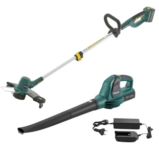 COMBO JARDIM TEKNA APARADOR / SOPRADOR C/ CARREGADOR C/ BATERIA