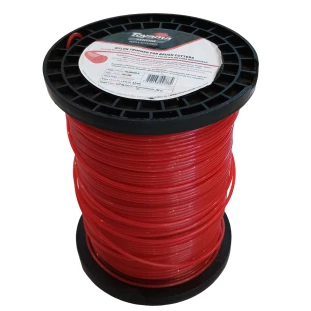 FIO DE NYLON P/ROCADEIRA 3,00MM REDONDO VERMELHO TOYAMA