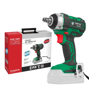 CHAVE DE IMPACTO BATERIA 1/2 18V ICID 1807 S/BAT S/CA DWT